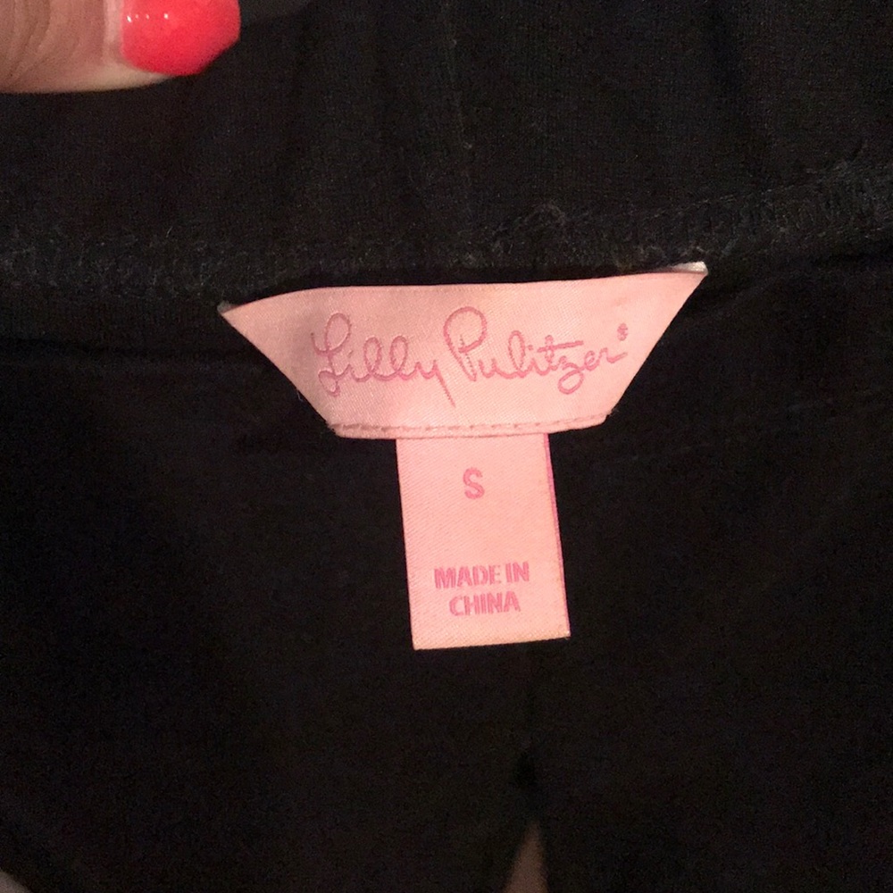 Lilly Pulitzer black leggings!
